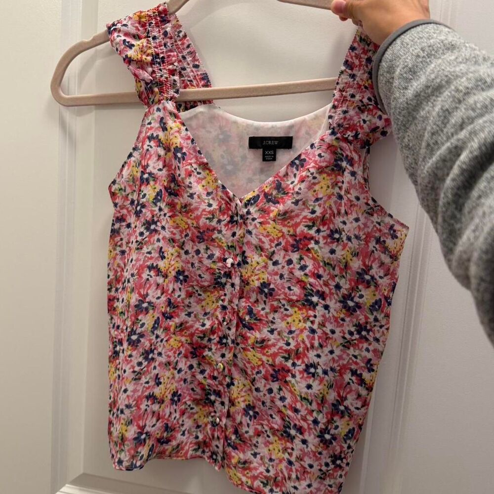 Jcrew Women's multi Blouse - Picture 2 of 2